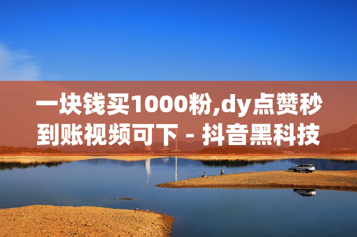 一块钱买1000粉,dy点赞秒到账视频可下 - 抖音黑科技引流推广神器下载 - 悠悠卡盟